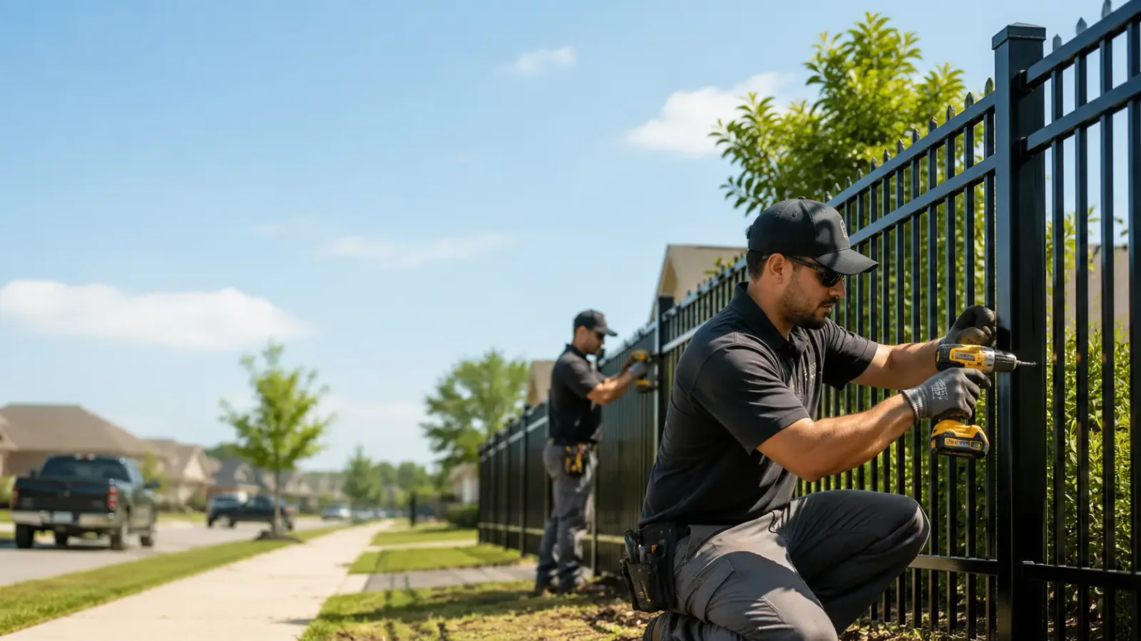 Metal Fence Installation in Union Point, GA